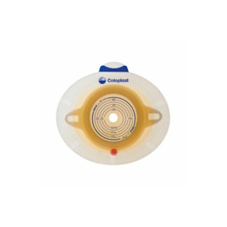 Sensura click x-pro placa convex light de ostomía adhesivo doble capa uso prolongado