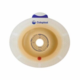 Sensura click x-pro placa plana de ostomía adhesivo doble capa uso prolongado